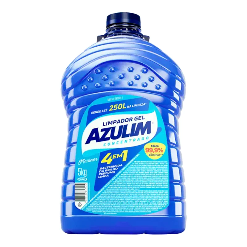 Limpador Gel Azulim Concentrado Mariner 5 kg, imagem do fabricante