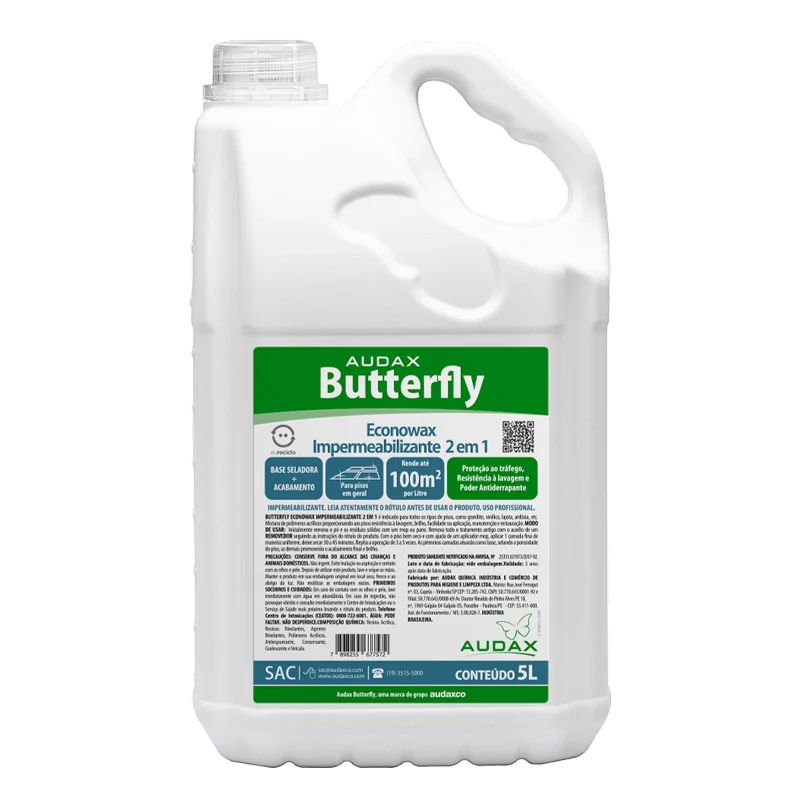 Butterfly Econowax Impermeabilizante 2 em 1, 5 L, imagem do fabricante