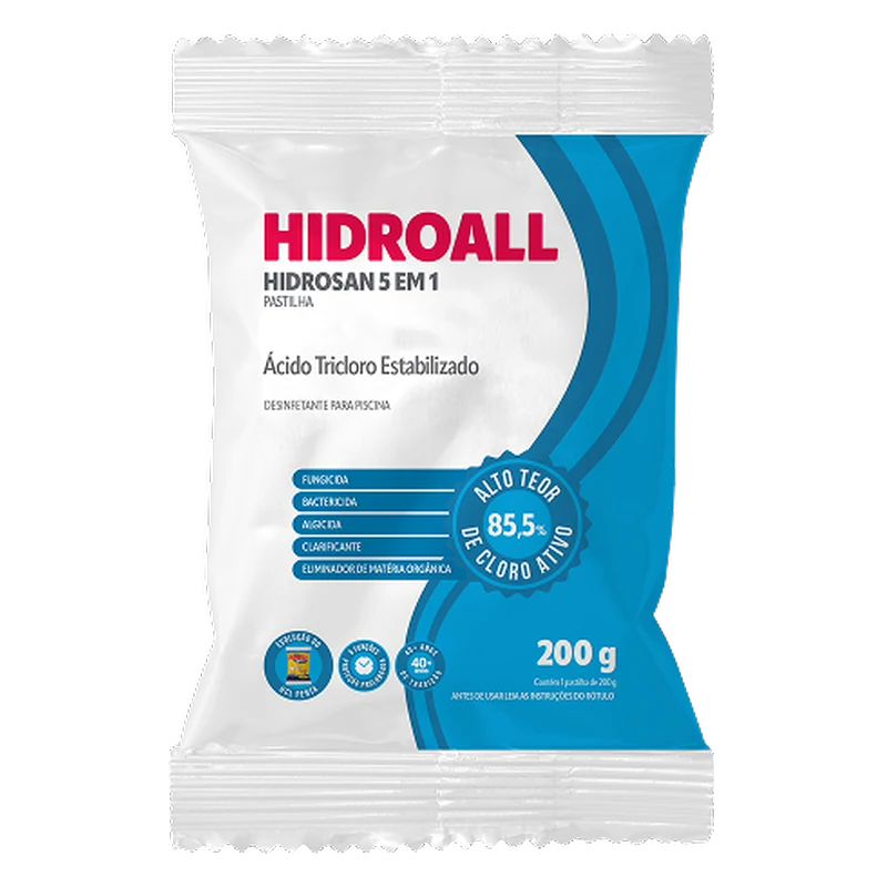 Pastilha Penta 5 em 1 HidroAll, sachê de 200 g