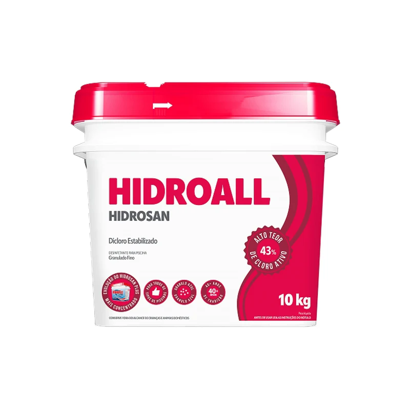 Balde de Hidrosan 10 kg, imagem do fabricante