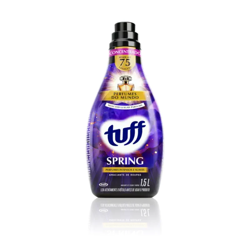 Amaciante de Roupas Concentrado Tuff Spring 1,5 L, imagem do fabricante